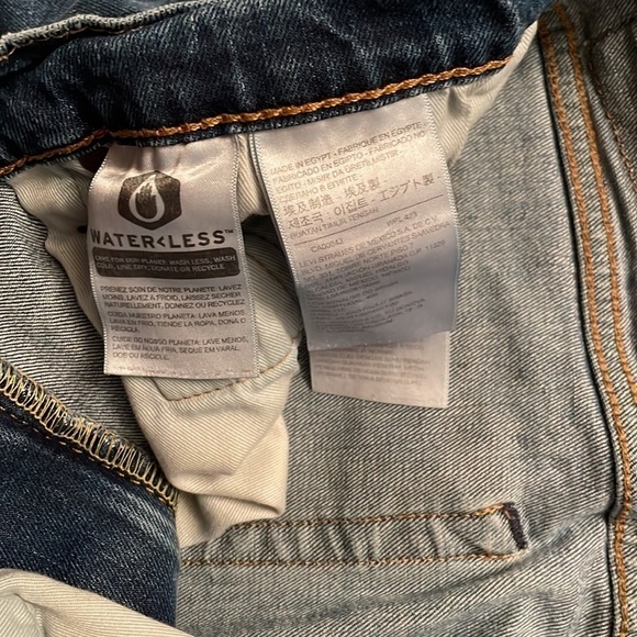 πLevi's Menβs Blue Denim Jeans - Size 36W 32L π - Picture 6 of 14